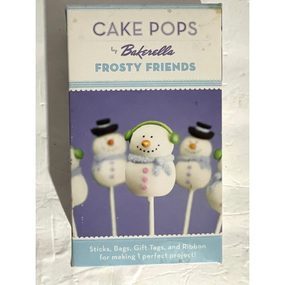 CAKE POPS: FROSTY FRIENDS By Bakerella New Sealed!